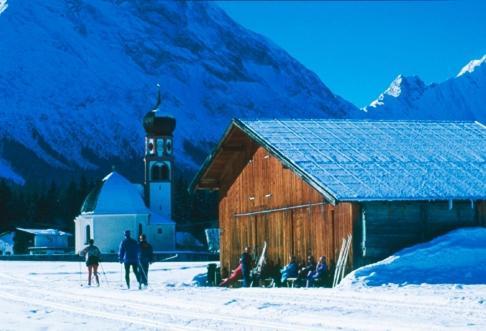 Hotel Hochland Leutasch Exteriör bild